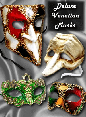 Deluxe Venetian Masks